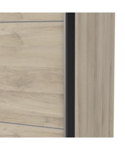 ARMADIO ANTE SCORREVOLI "GHOST" QUERCIA 148X59X203 CM
